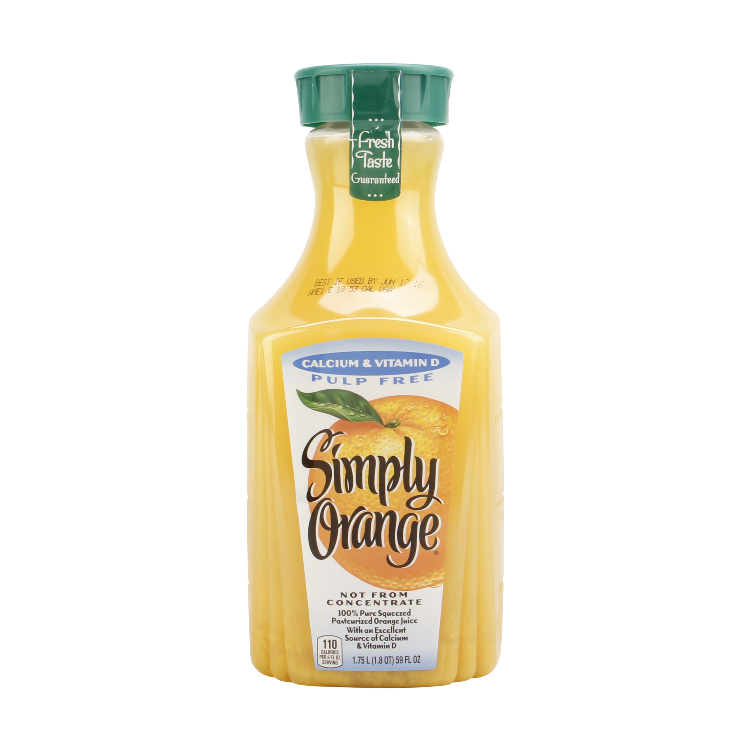 Simply Orange Juice Calcium Nutrition Facts | Besto Blog