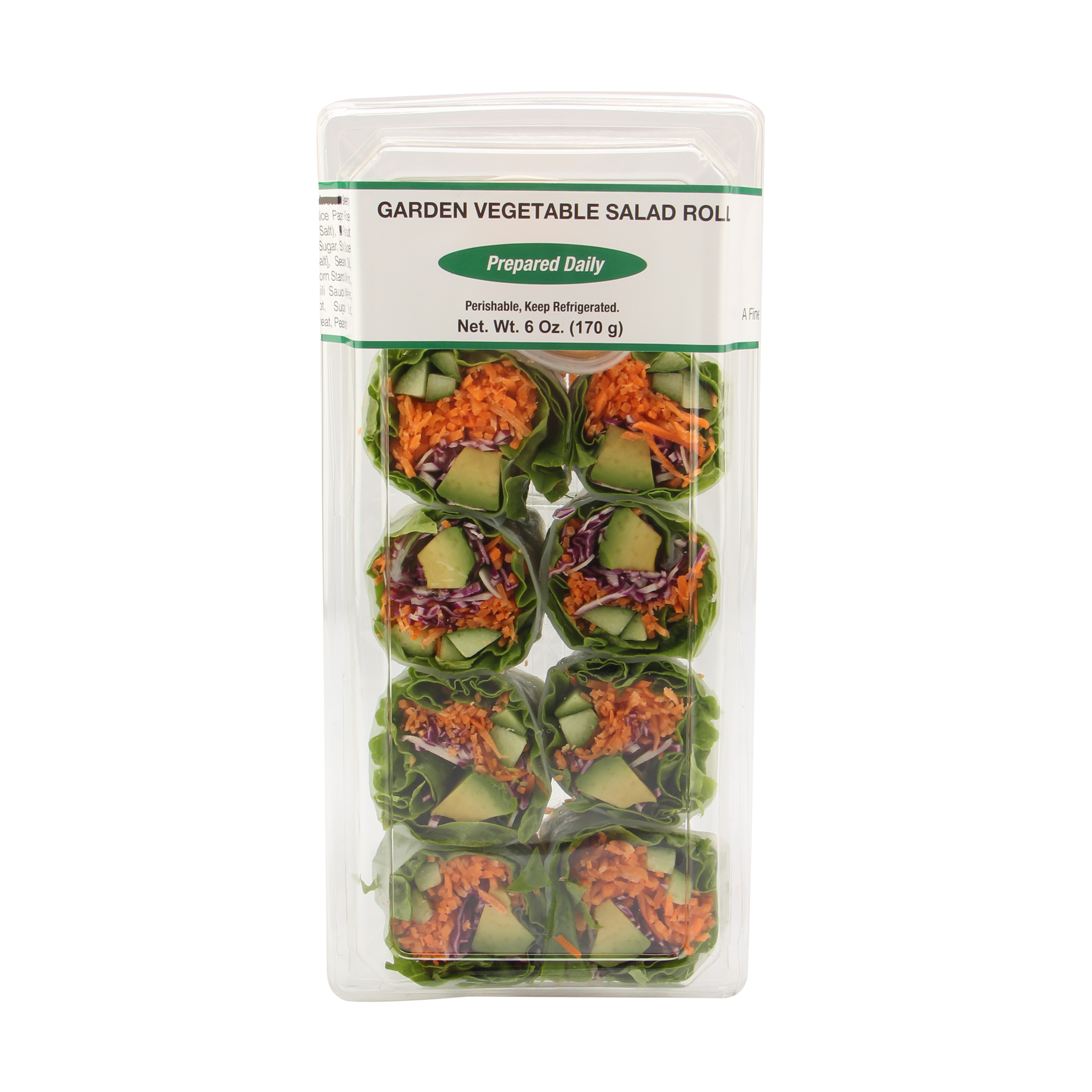 Garden Vegetable Salad Roll Kikka Sushi Whole Foods Market