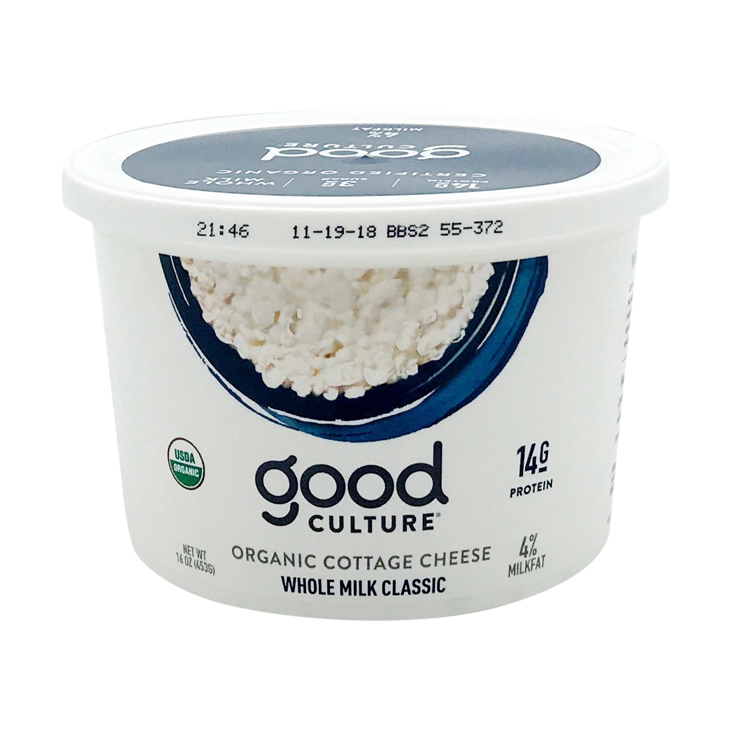 Organic Cottage Cheese 16 Oz Good Culture Whole Foods Market