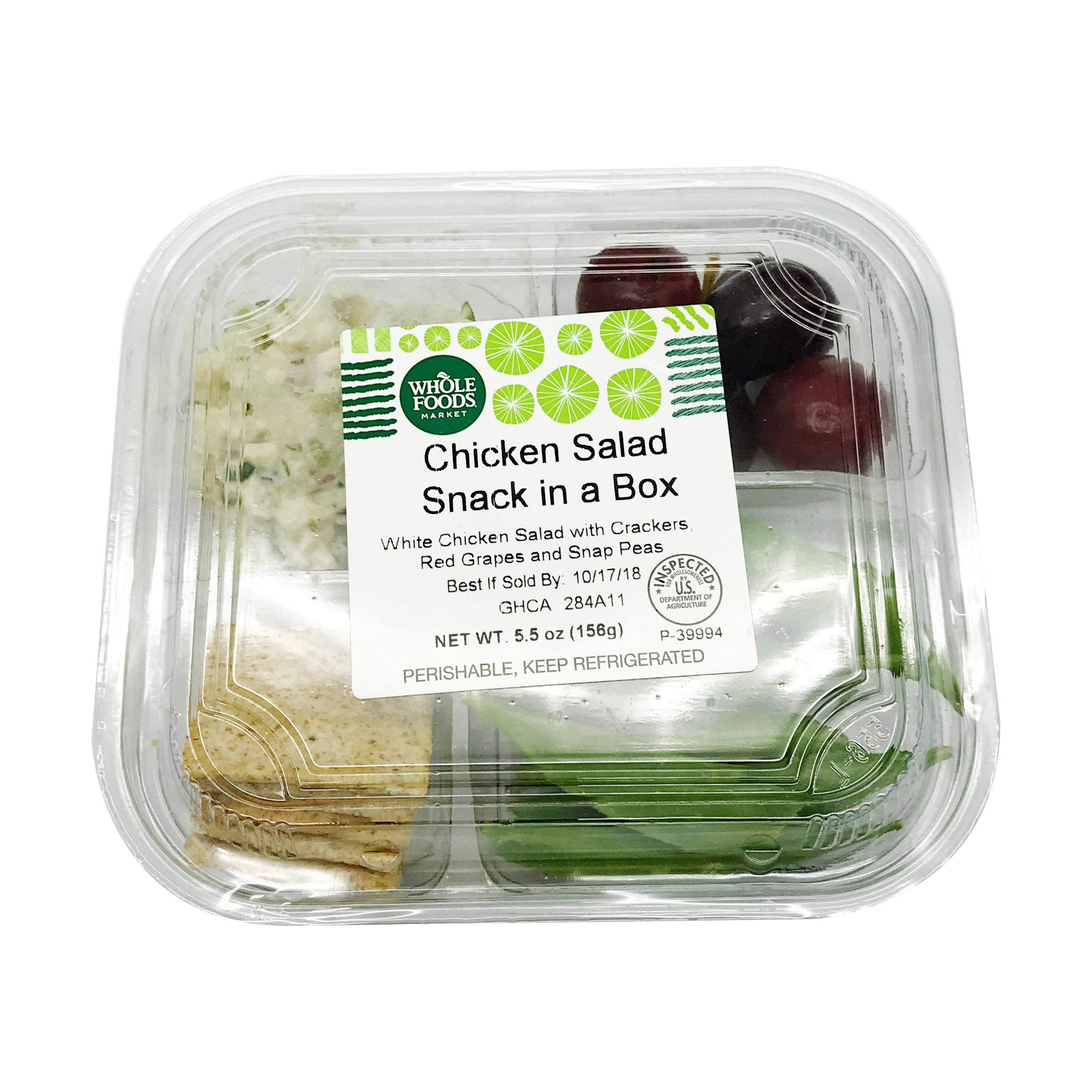 Chicken Salad Snack In A Box 55 Oz Whole Foods Market Whole