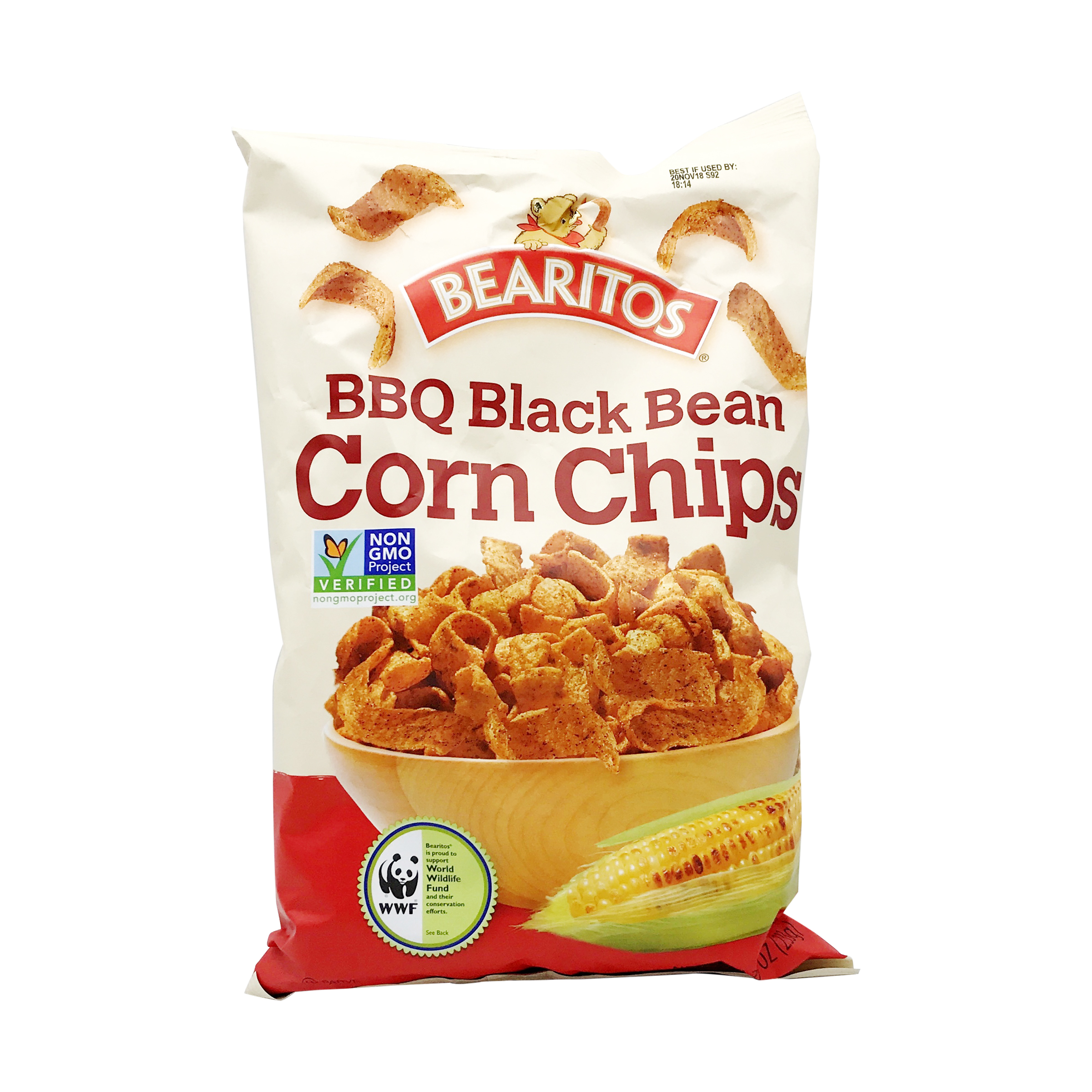 Bbq Black Bean Corn Chips 8 Oz Bearitos Whole Foods Market