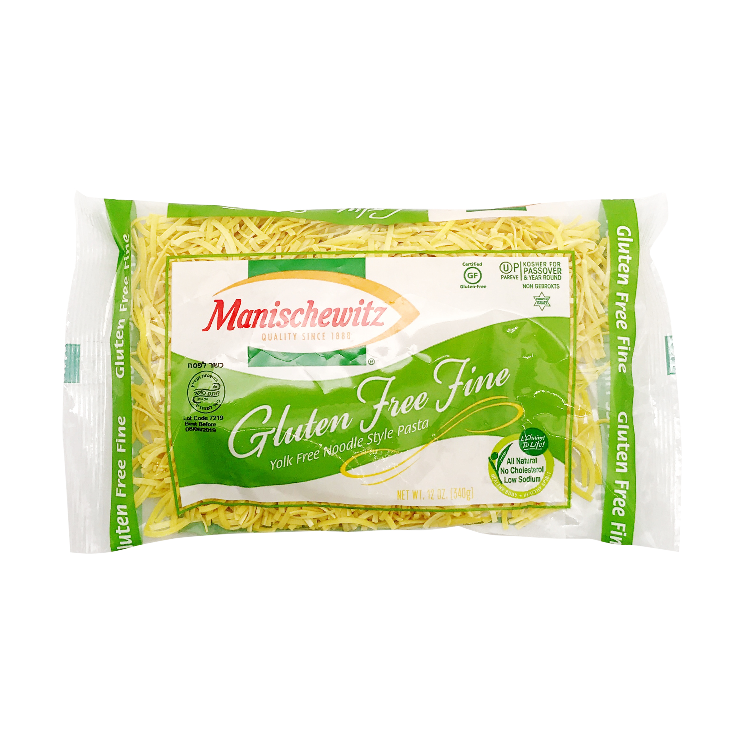 Gluten Free Fine Egg Noodles 12 Oz Manischewitz Whole Foods Market