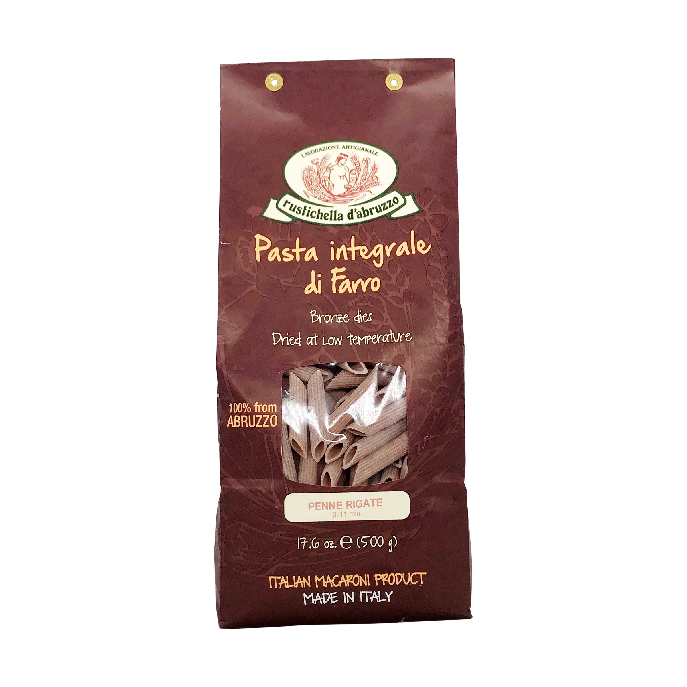 Penne Rigate Farro Pasta 17 6 Oz Rustichella Whole Foods Market