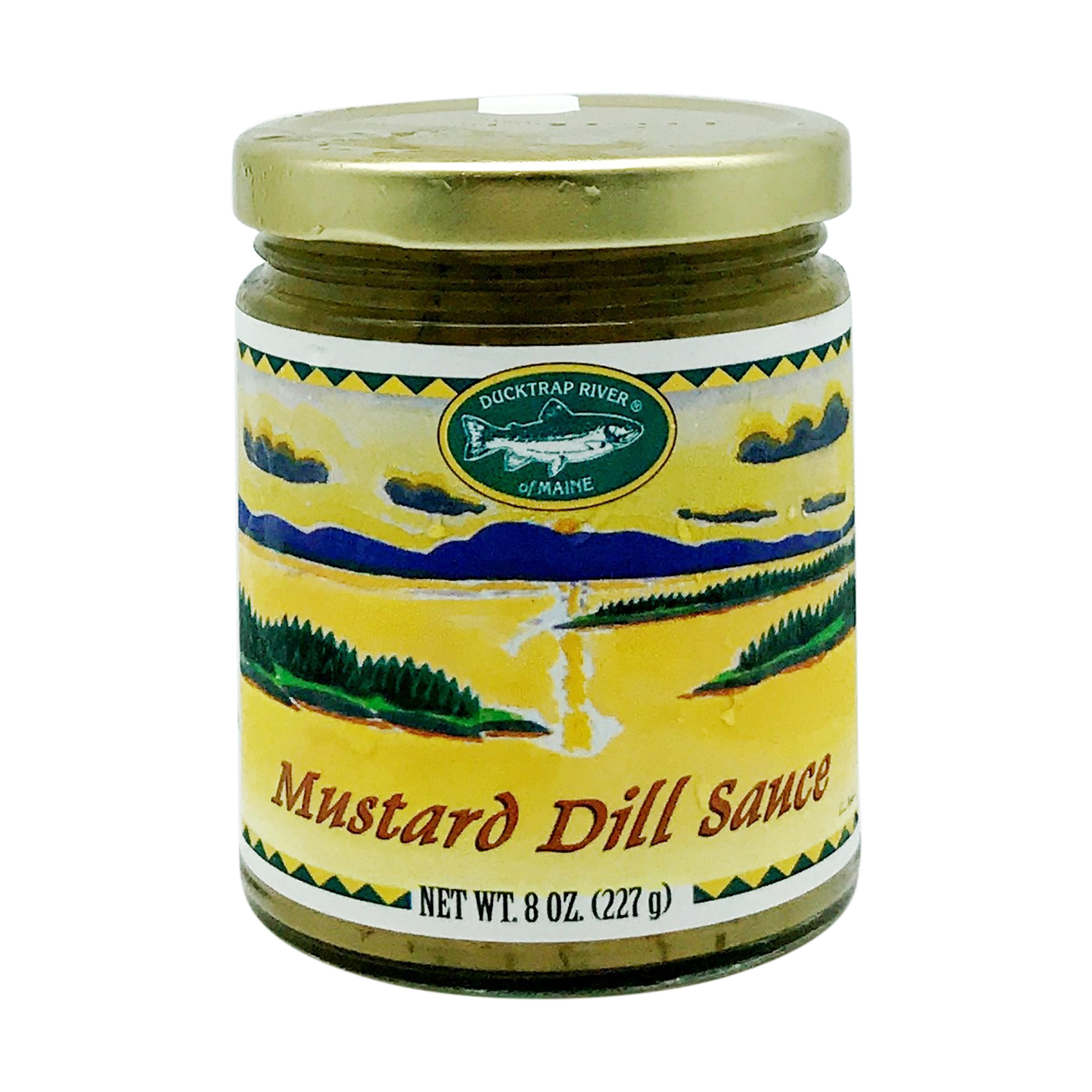 Mustard Dill Sauce 8 Oz Duck Trap River Fish Farm Whole Foods Market