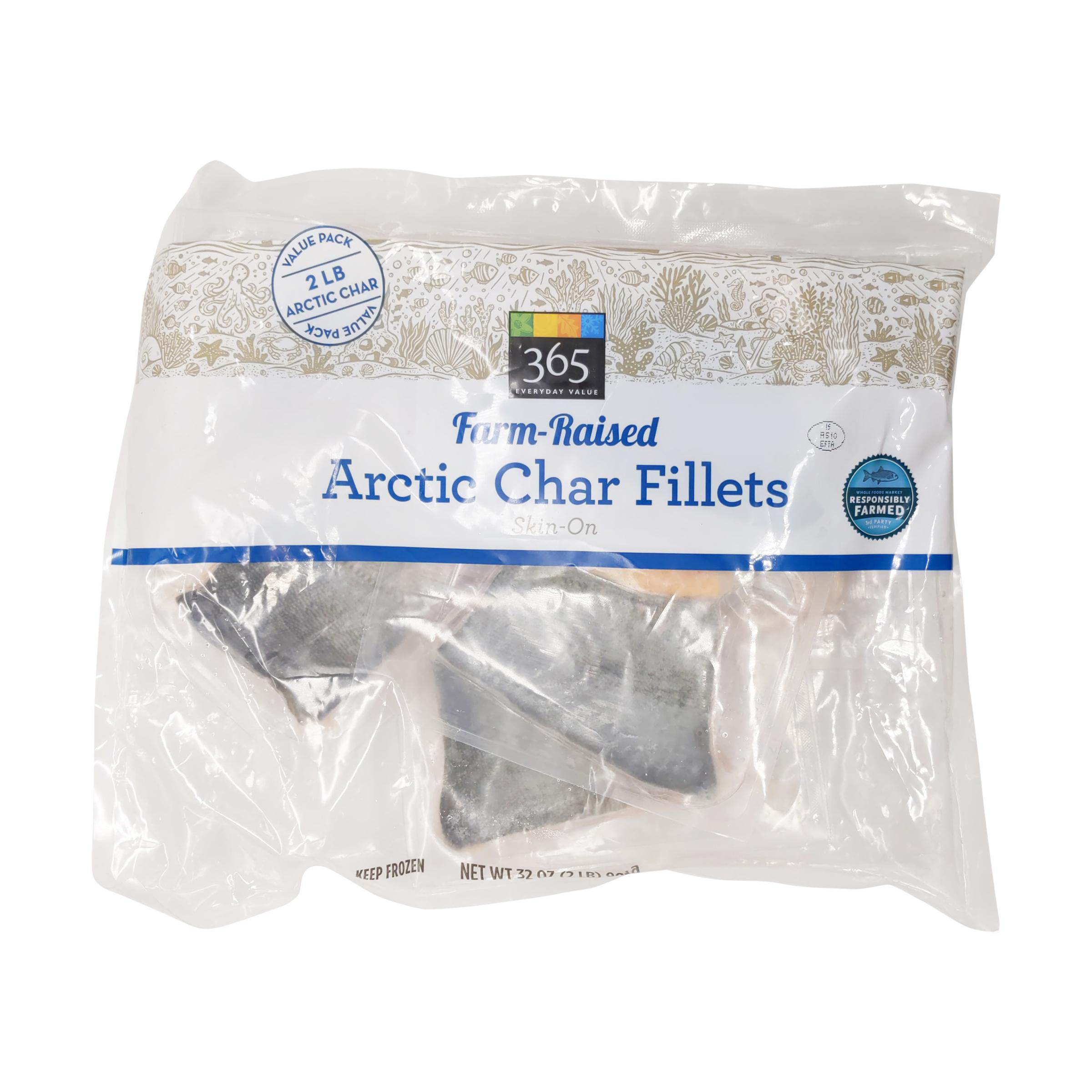 Farm Raised Arctic Char Fillets 32 Oz 365 Everyday Value Whole Foods Market