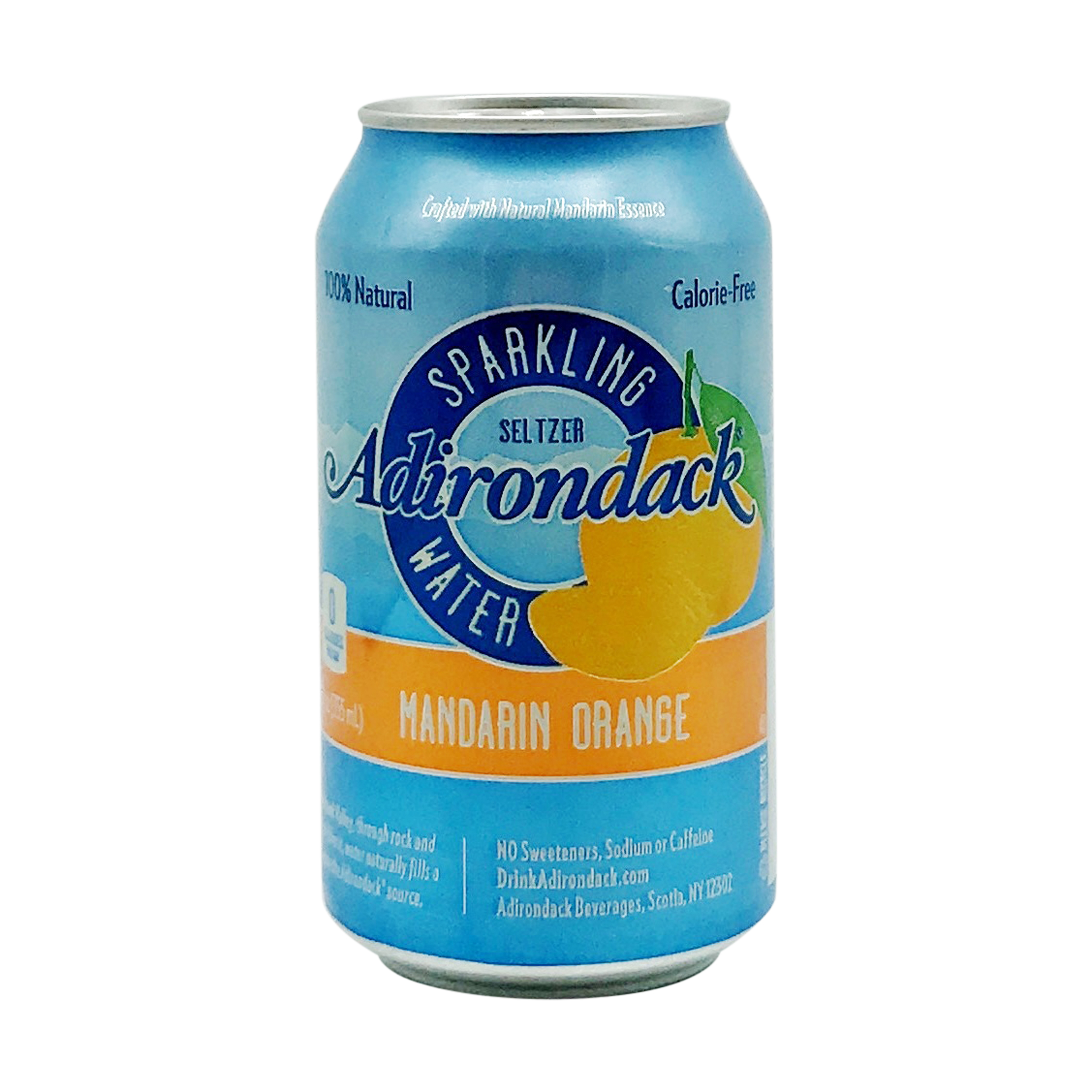Mandarin Orange Seltzer Single Can 12 Fl Oz Adirondack Beverages Whole Foods Market