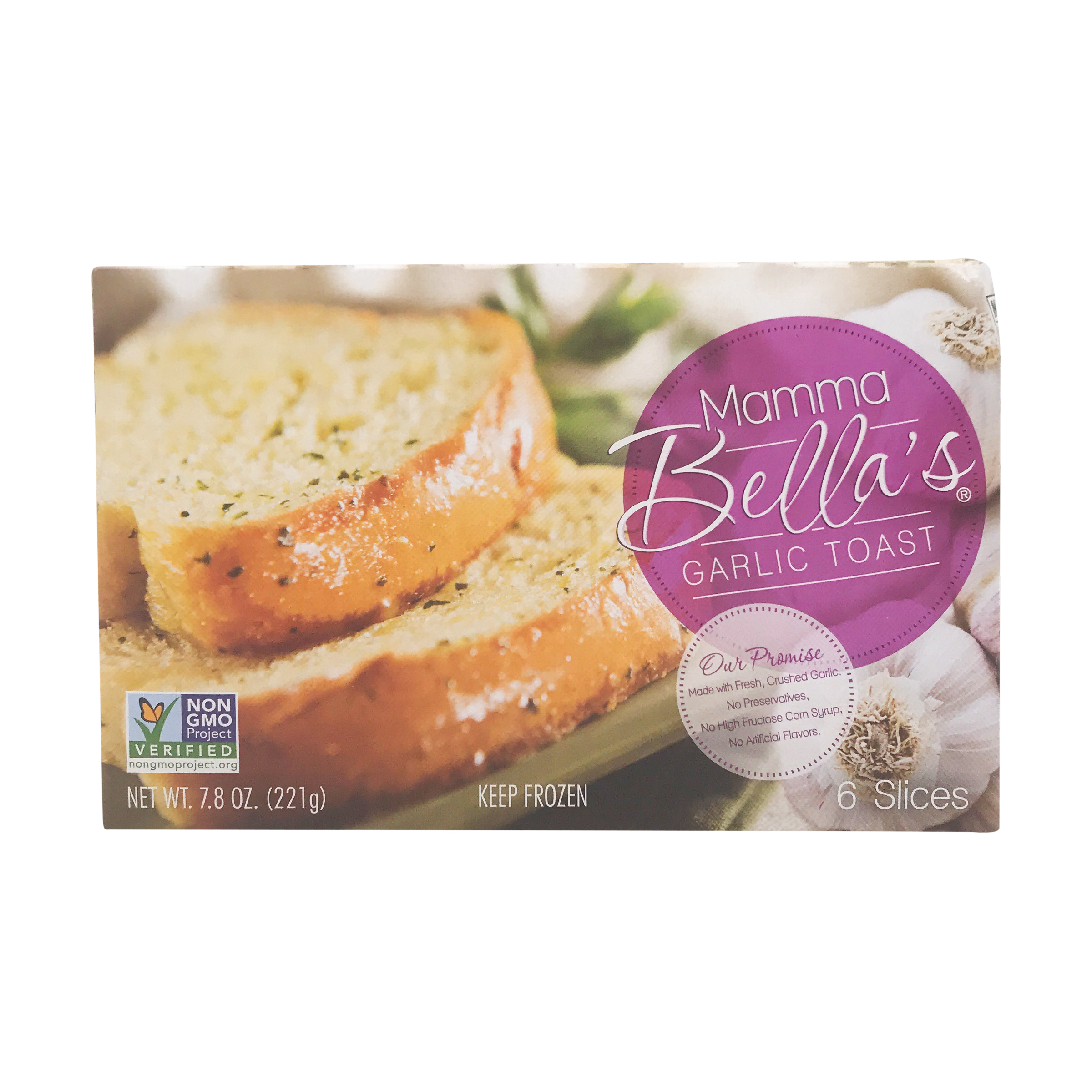 Garlic Toast 7 8 Oz Mama Bellas Whole Foods Market