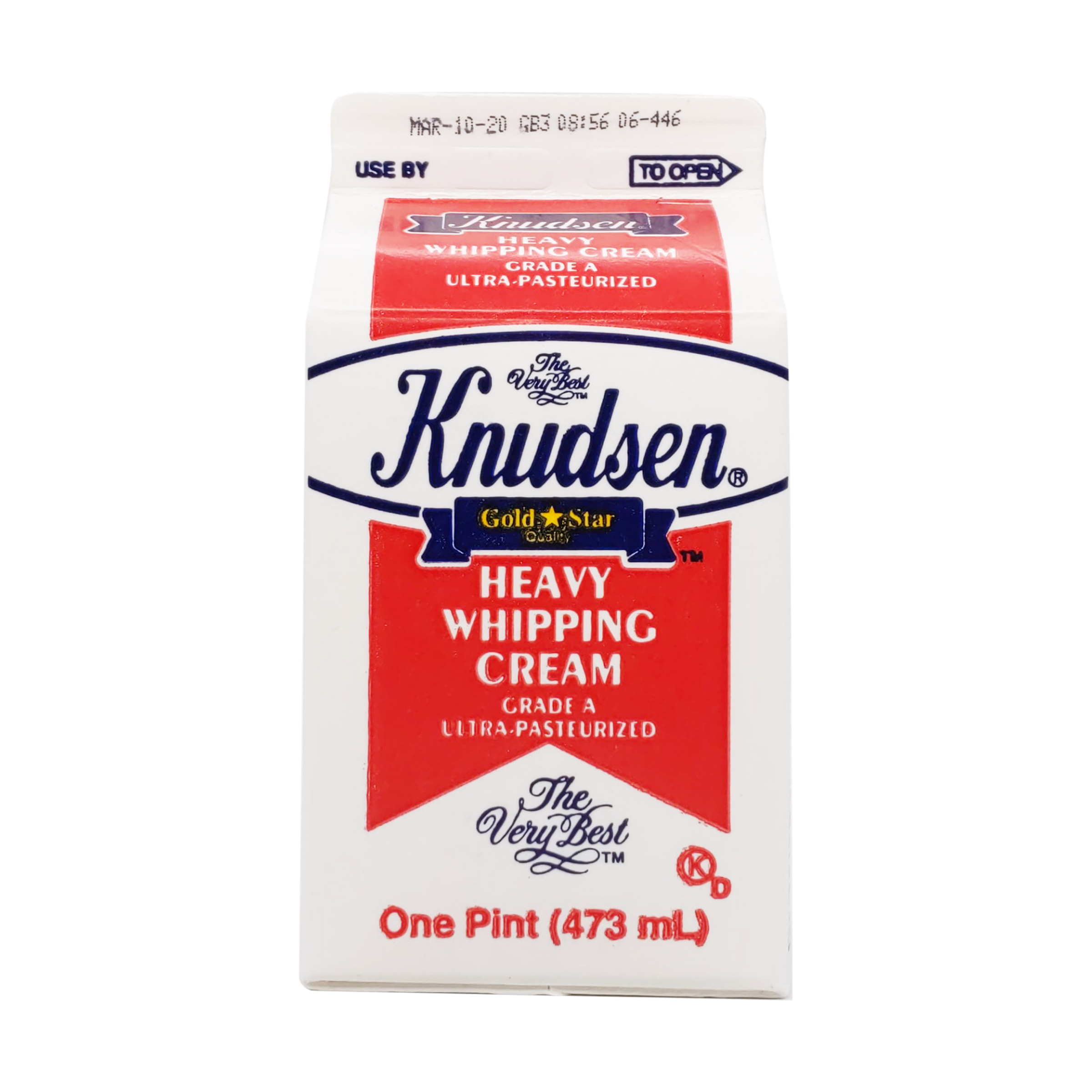 Heavy Whipped Cream 1 Pint Knudsen Whole Foods Market