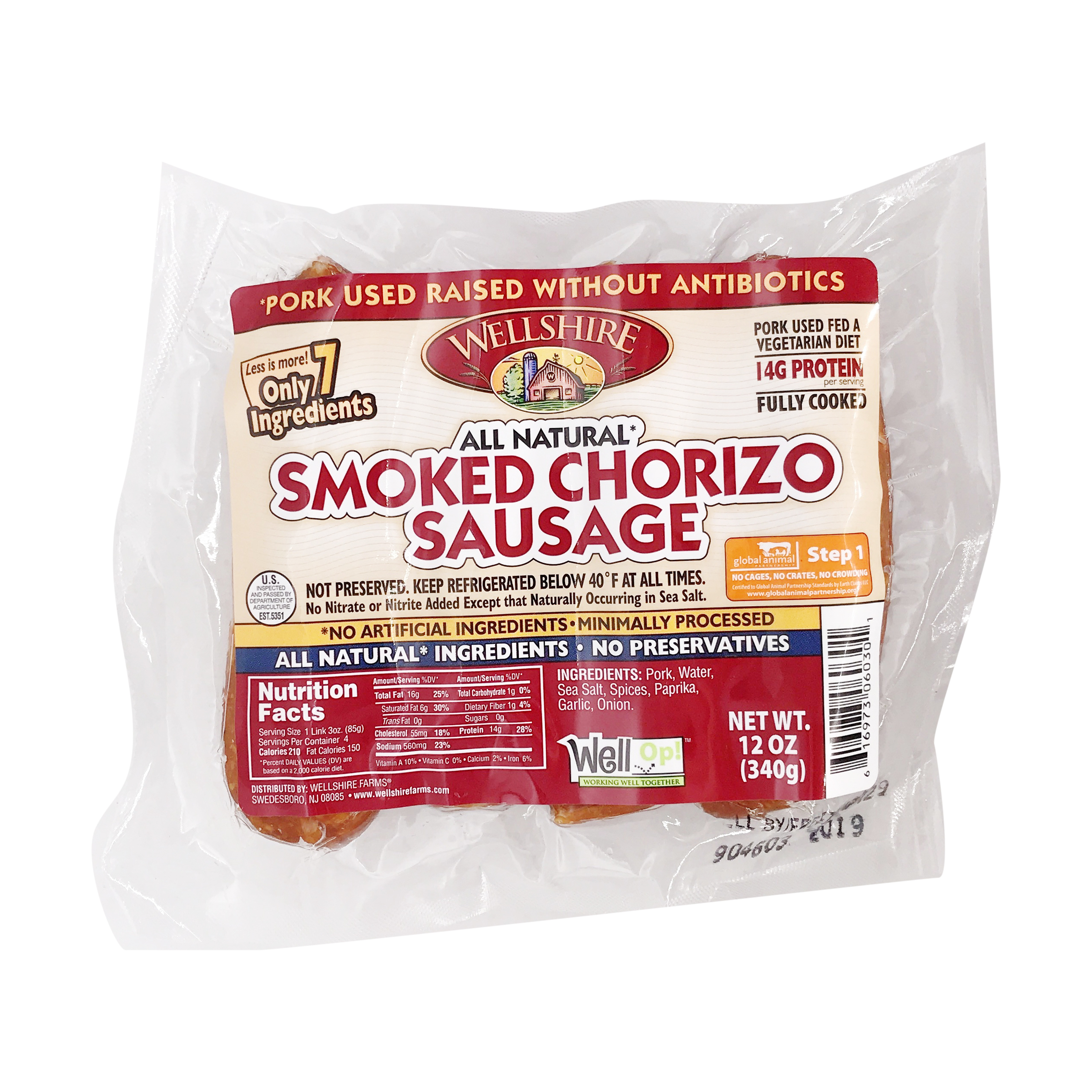 smoked chorizo sausage