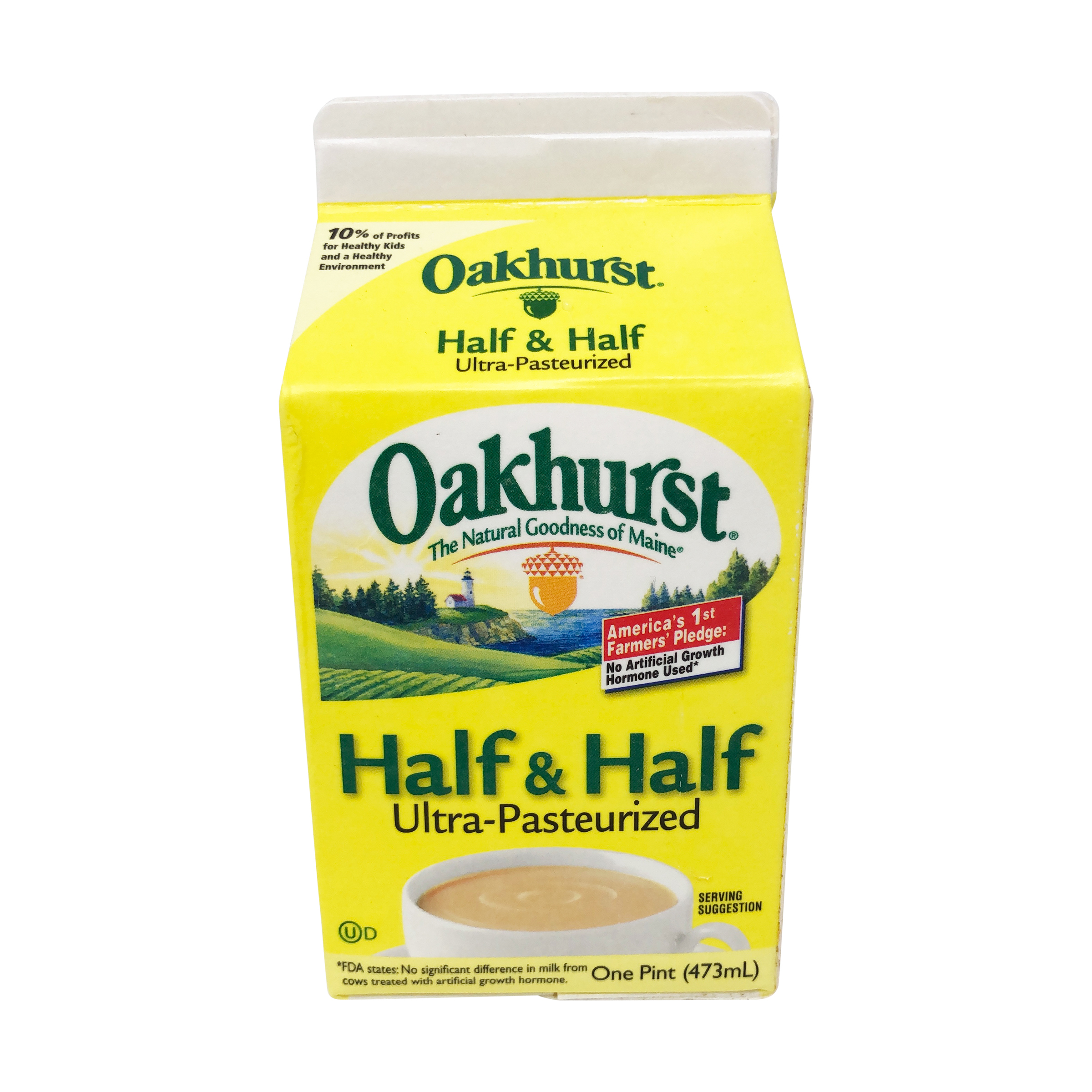Half Half Cream 1 Pint Oakhurst Whole Foods Market