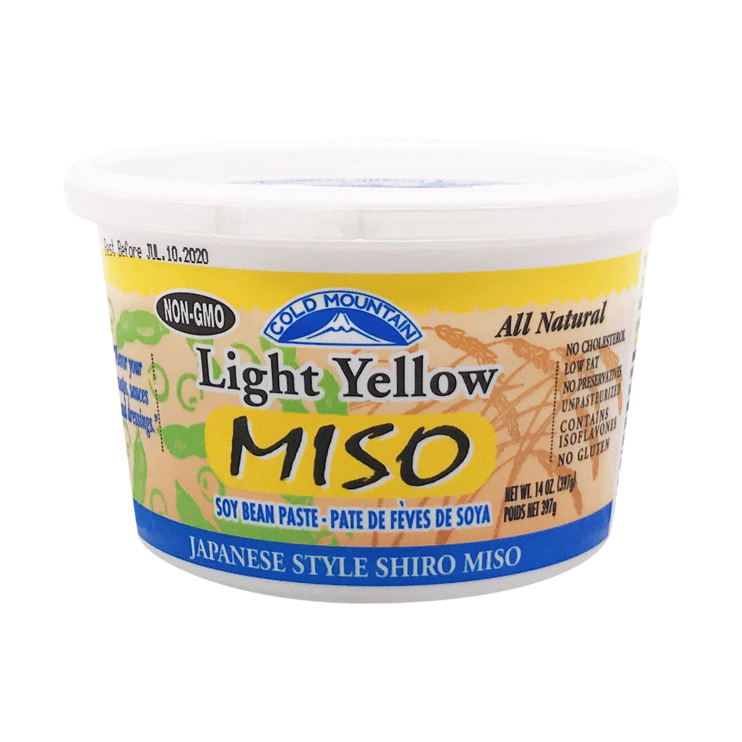 Light Yellow Miso 14 Oz Cold Mountain Whole Foods Market