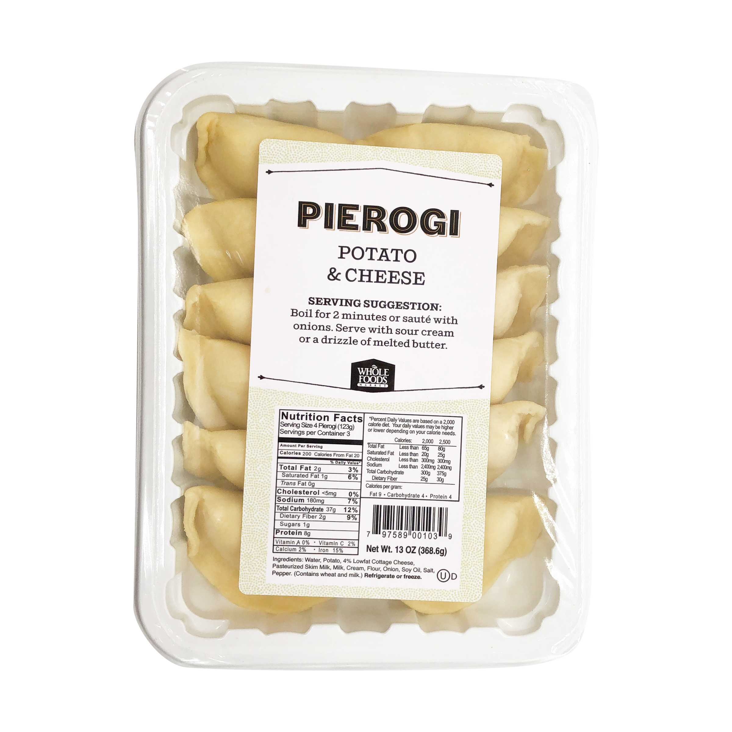 Potato And Cheese Pierogi 13 Oz Pierogi Inc Whole Foods Market