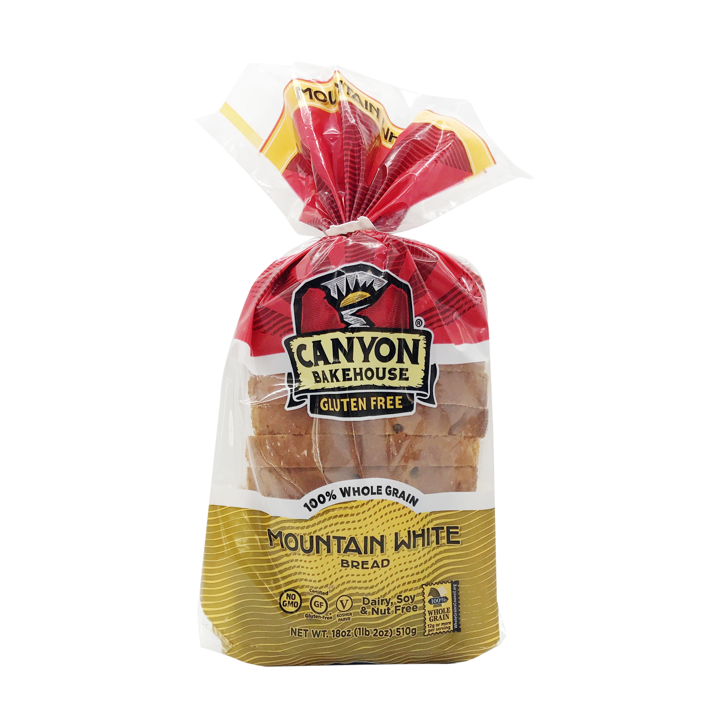 Gluten Free Mountain White Bread 18 Oz Canyon Gluten Free Bakehouse Whole Foods Market