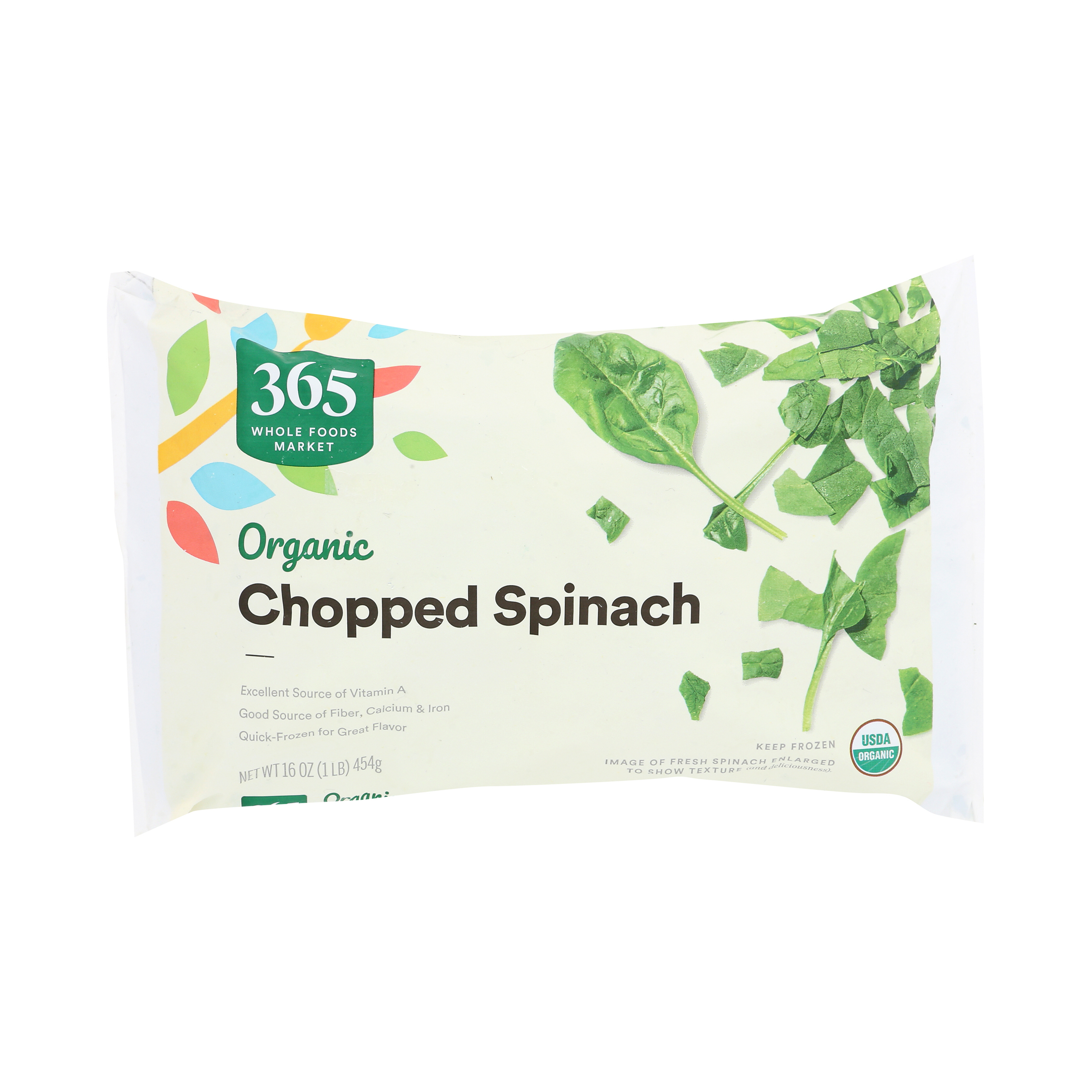 whole foods organic spinach