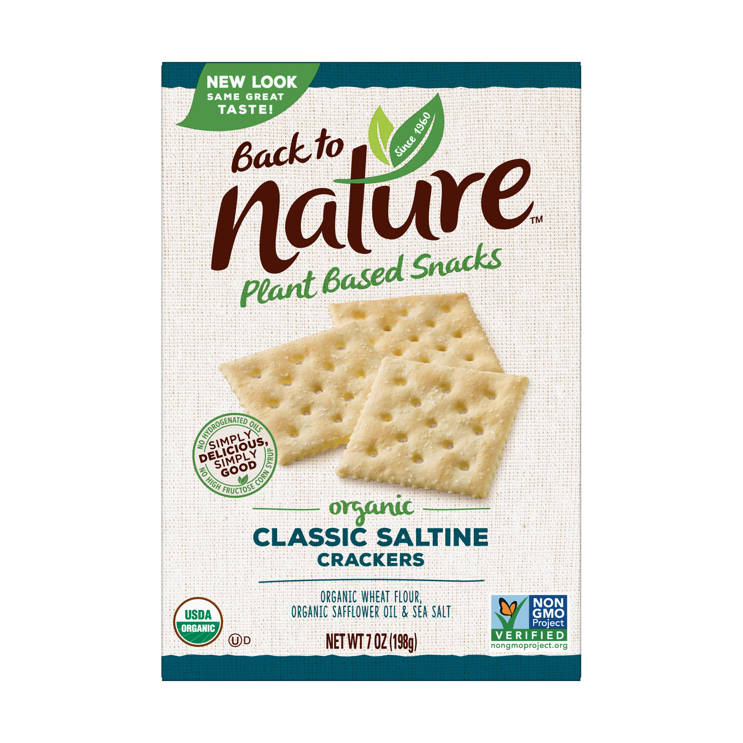 Organic Saltine Cracker 7 Oz Back To Nature Whole Foods Market