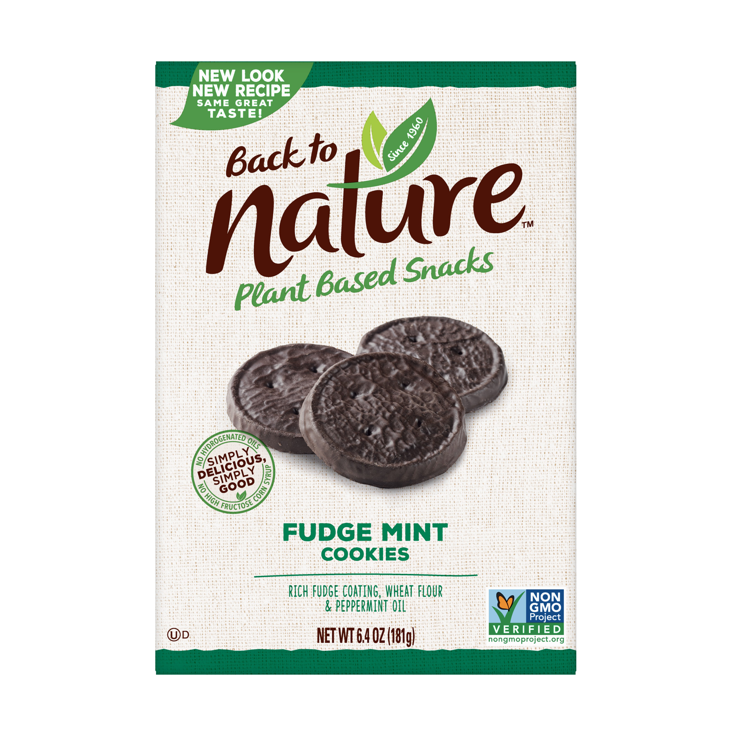 Fudge Mint Cookie 6 4 Oz Back To Nature Whole Foods Market