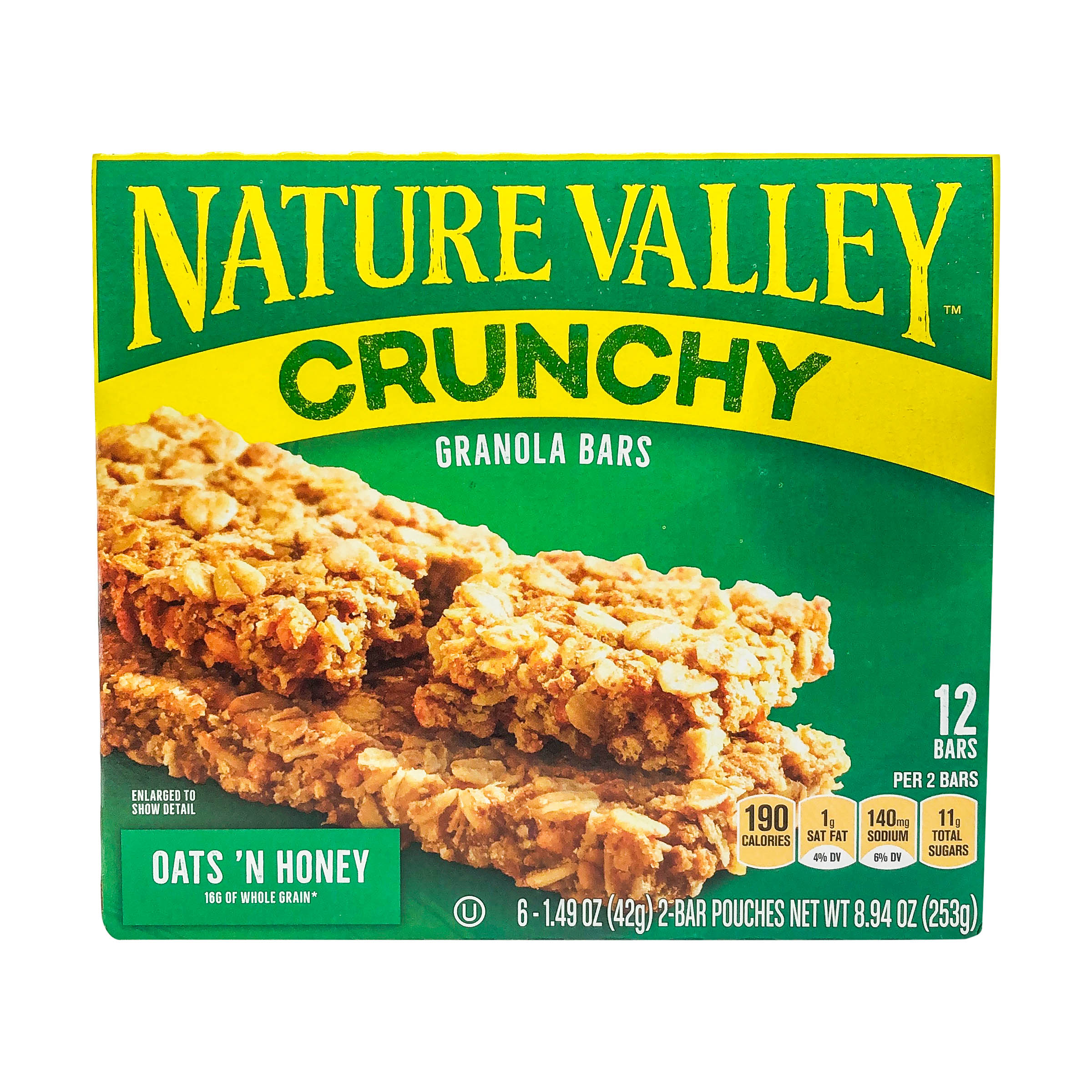 Oats N Honey Crunchy Granola Bars 8 94 Oz Nature Valley Whole Foods Market