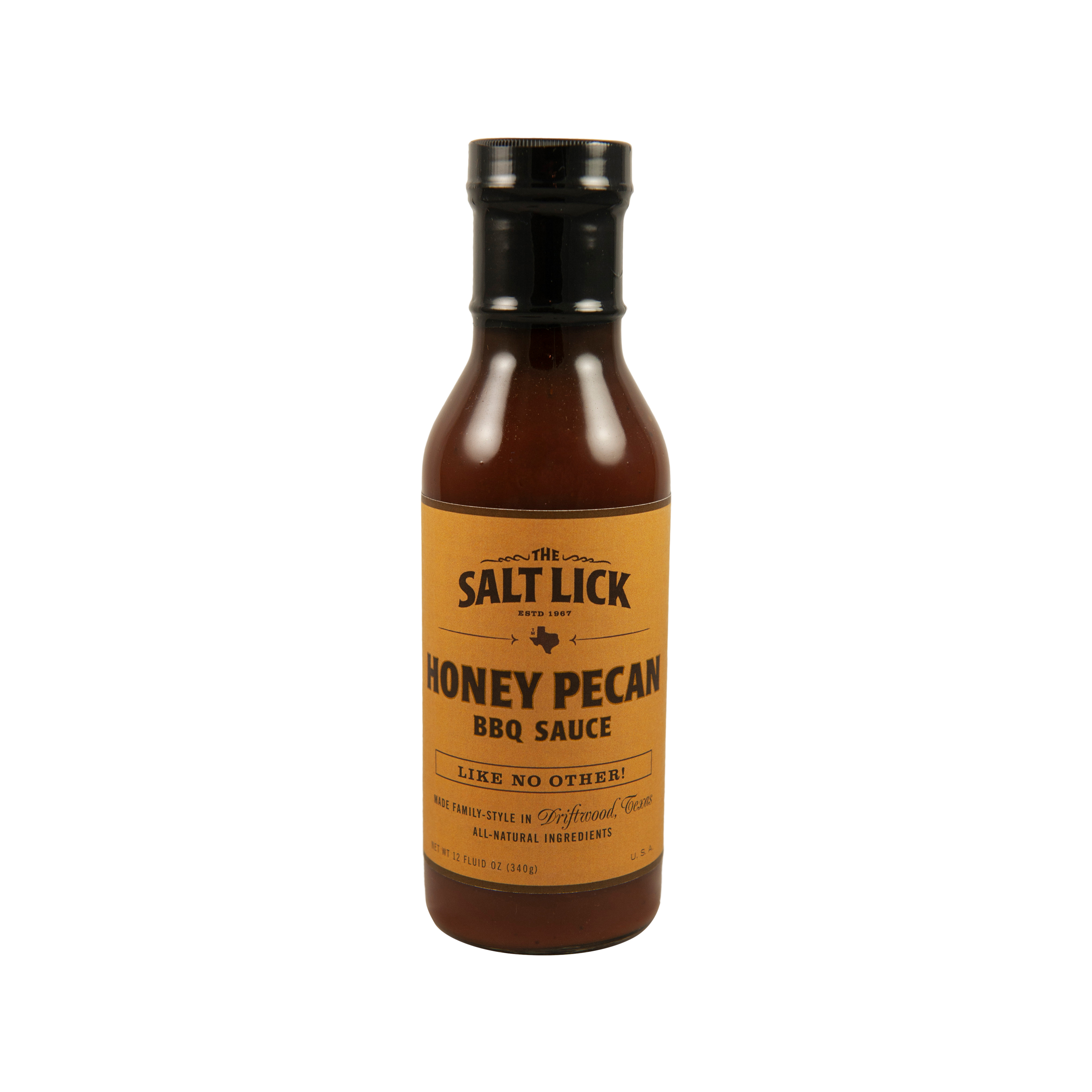 Honey Pecan Bbq Sauce 14 Oz The Salt Lick Whole Foods Market